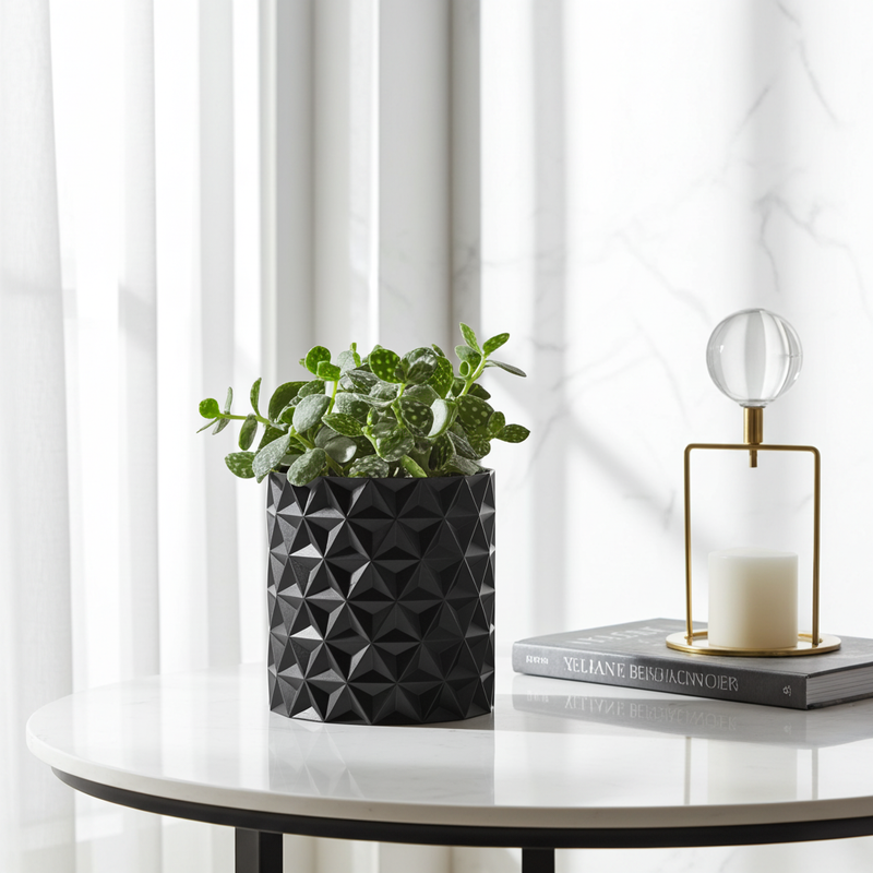 Diamond Geometric Pattern Planter
