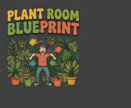 Short sleeve t-shirt - Plant Room Blueprint