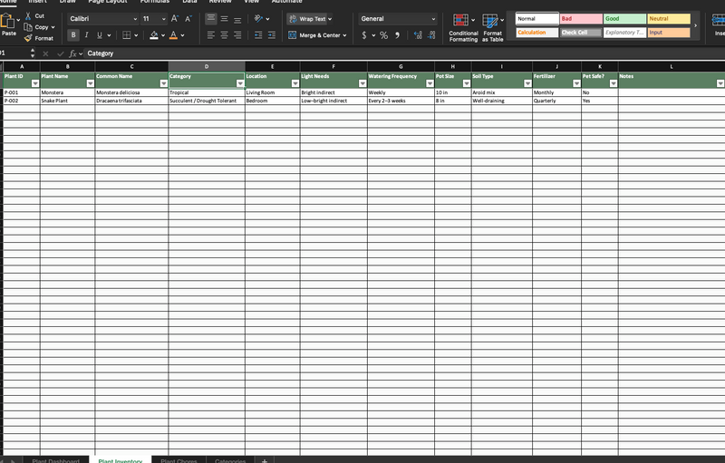 FREE DIGITAL PLANT TRACKER UPDATED