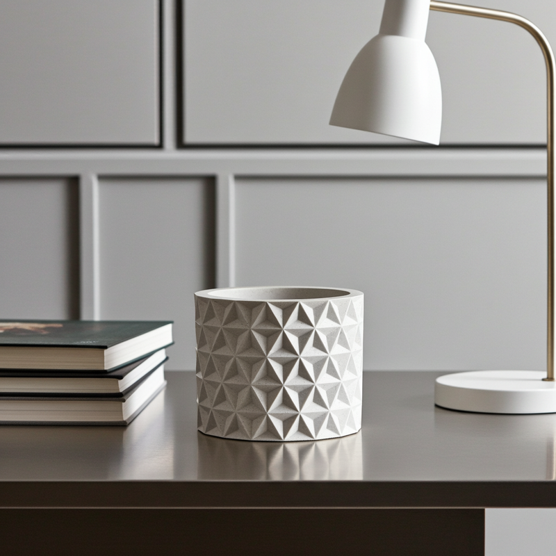 Diamond Geometric Pattern Planter