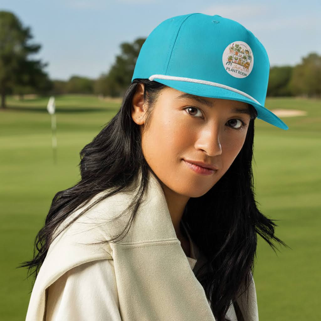 Golf Rope Cap - Just A Plant Room Logo